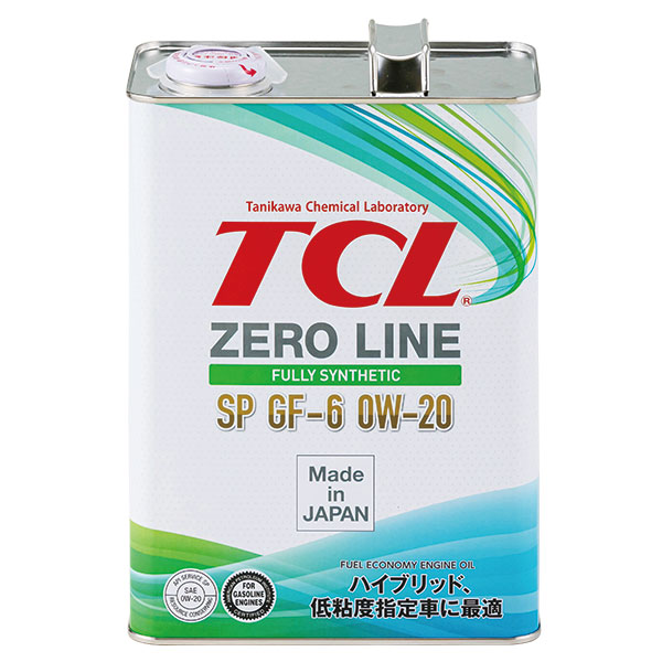 TCLエンジンオイル0W-20ゼロライン