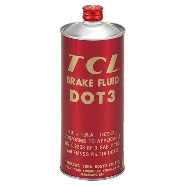 TCL ブレーキフルード DOT3 1L缶